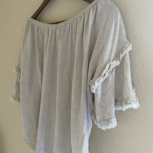 Umgee Linen Blend Top - Picture 3 of 8